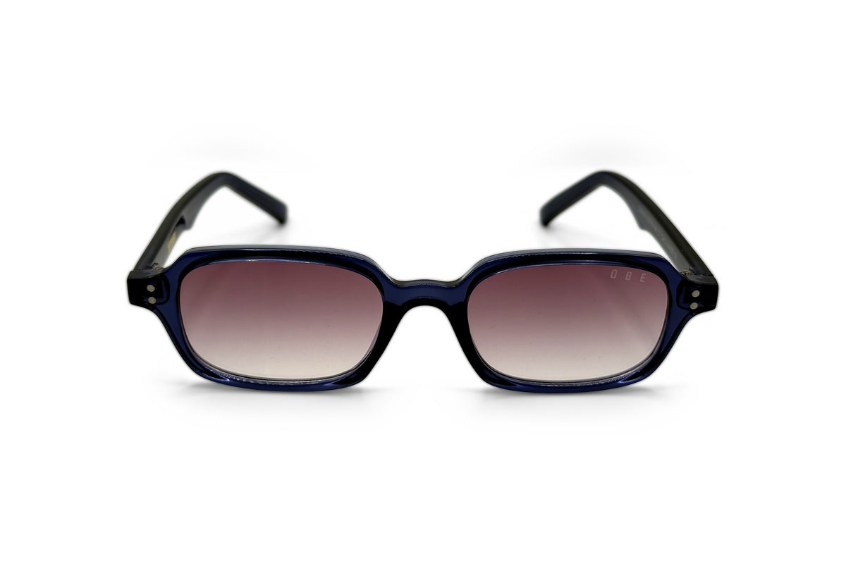 OBE 001 Blue Haze sunglasses, front view