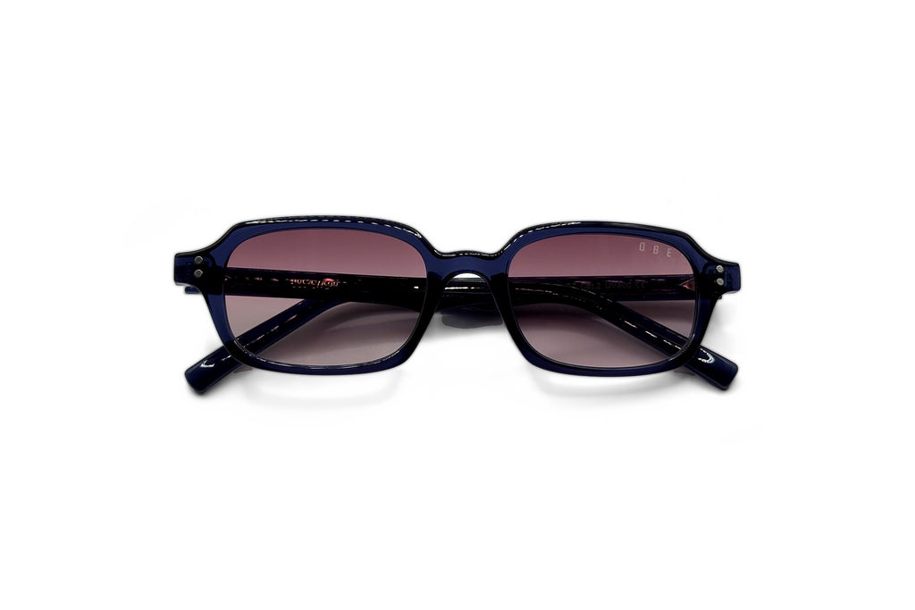 OBE 001 Blue Haze sunglasses, folded