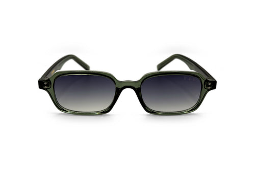 OBE 001 Olive sunglasses, front view