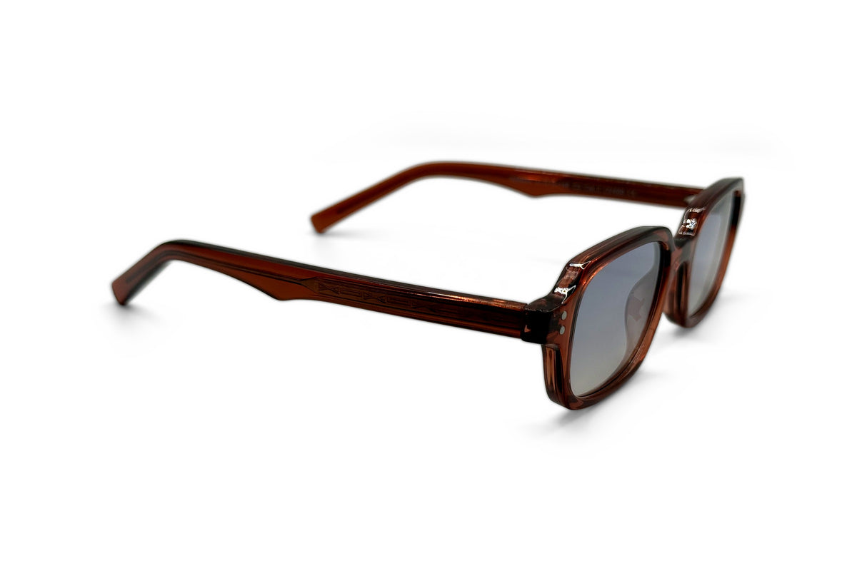 OBE 001 Red sunglasses, side view