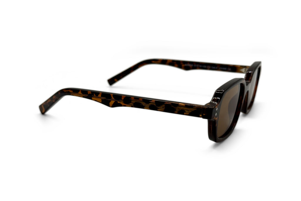 OBE 001 Tortoise sunglasses, side view