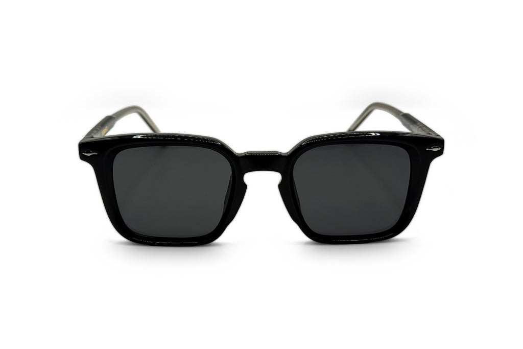 OBE 002 Black sunglasses, front view