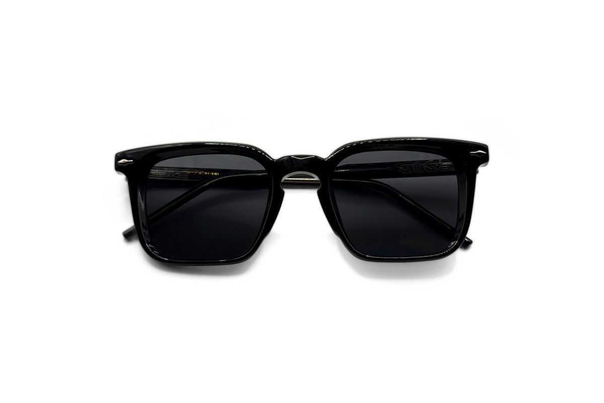 OBE 002 Black sunglasses, folded