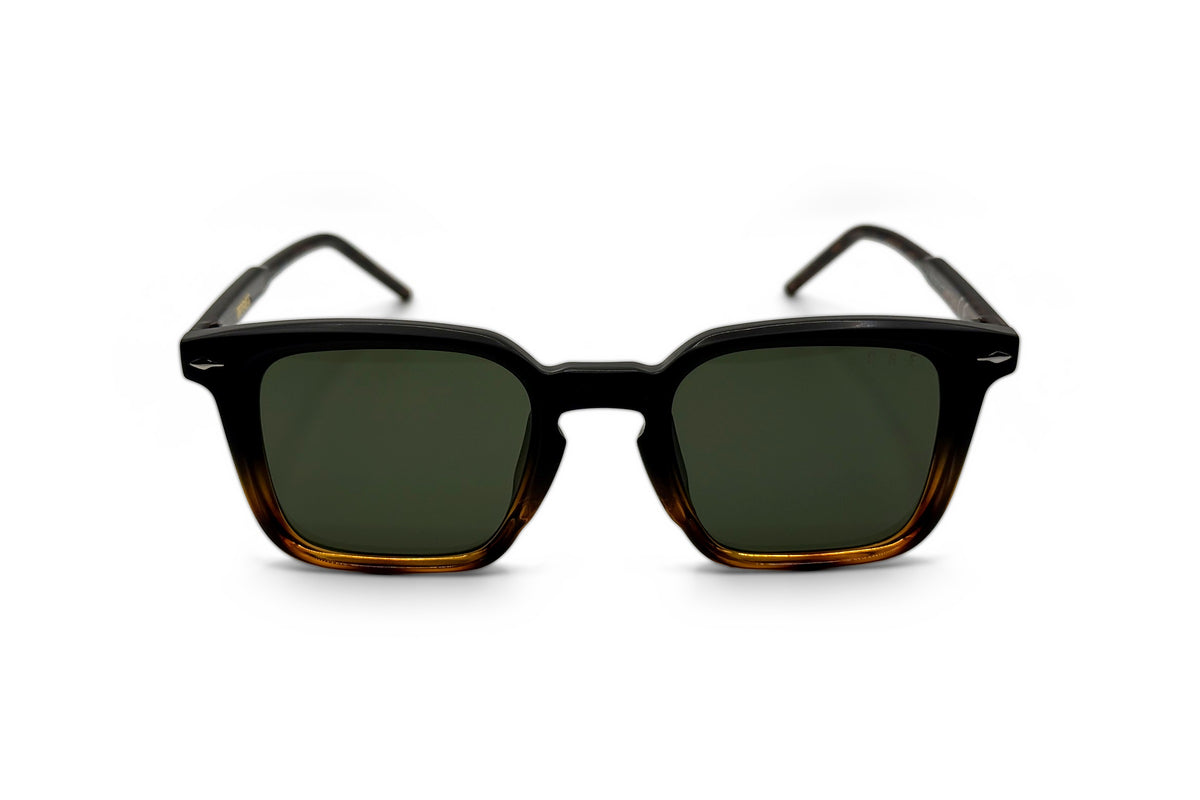 OBE 002 Black Tortoise sunglasses, front view