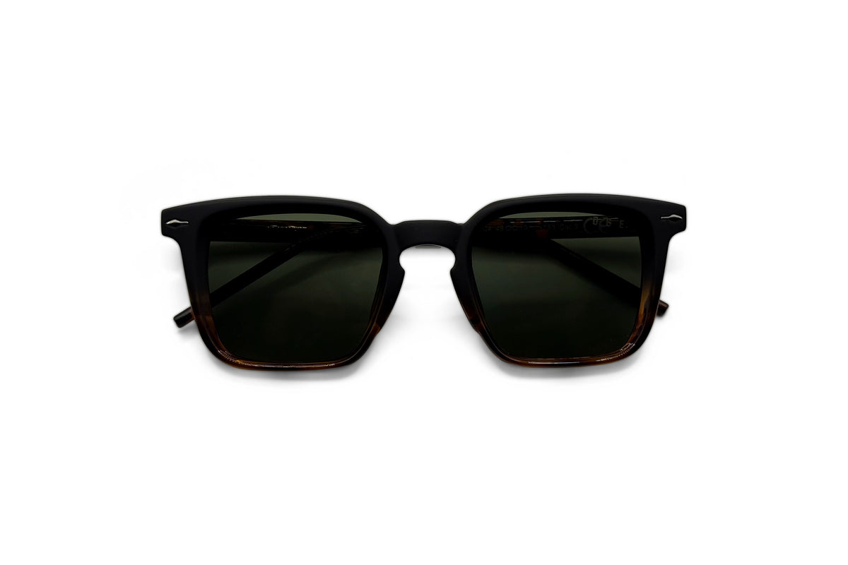 OBE 002 Black Tortoise sunglasses, folded