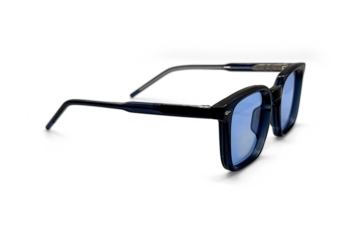 OBE 002 Ice Blue sunglasses, side view