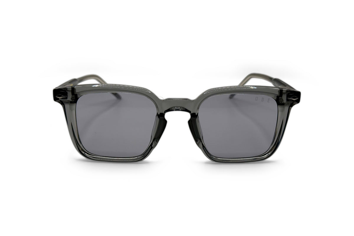 OBE 002 Stone Grey sunglasses, front view